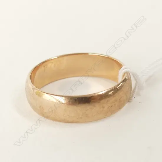 9CT ROSE GOLD WEDDER 4.25GM