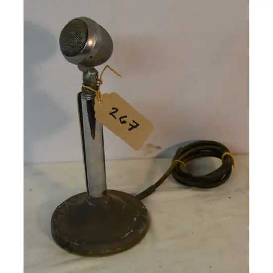 Model T3, by Canadian Astatic Ltd, mic on stand. H.285mm