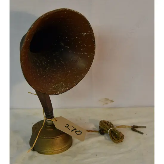 Model Dinkie, by Strling, Red/Black Horn Speaker. H.330mm