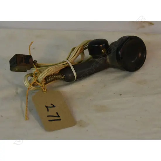 Model SW109, by Microphone T-11, PTT Microphone. H.155mm