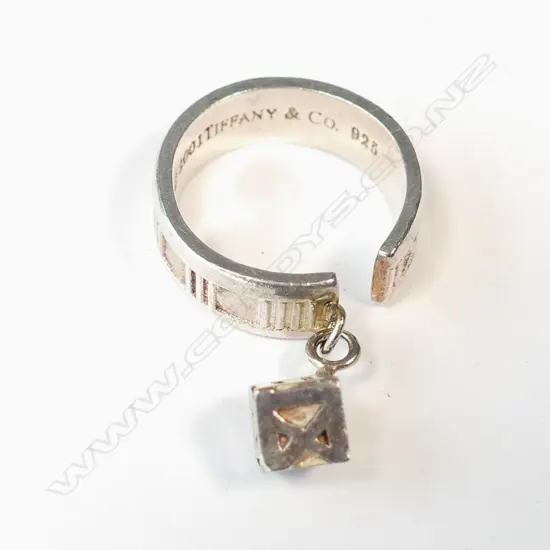 SILVER RING MARKED TIFFANY & CO.