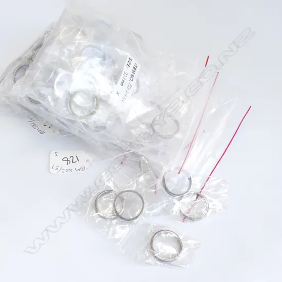 3 BAGS OF S.STEEL WEDDERS, # 2451, 2127, 2565