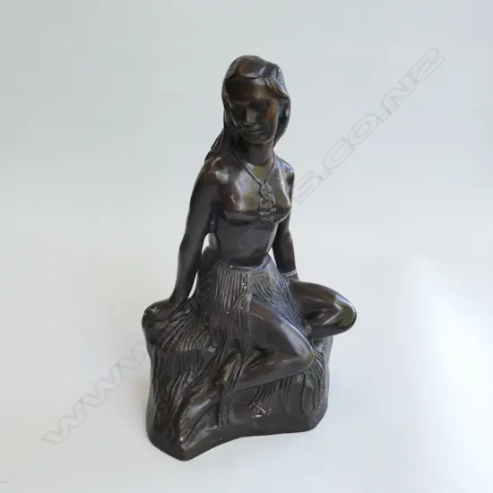BRONZE TE PANIA FIGURE 280MM H