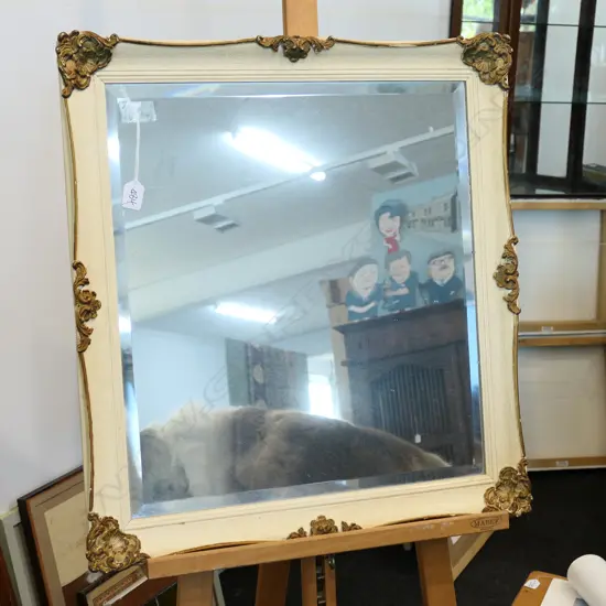 BEVELLED GLASS MIRROR H  650 MM