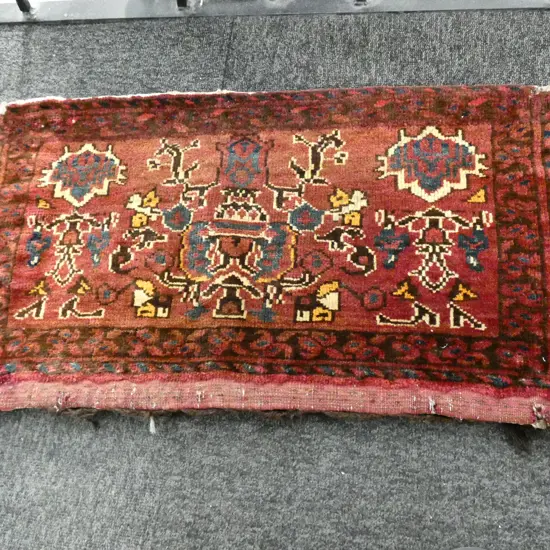 ANTIQUE ERSARI TURKMANISTAN CUSHION COVER400MM X 720MM