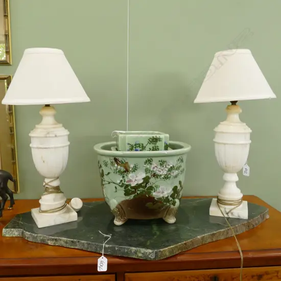 PR MARBLE TABLE LAMPS H. 520MM