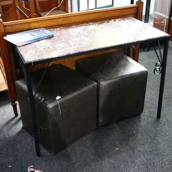 MARBLE TOP TABLE 1090MM L
