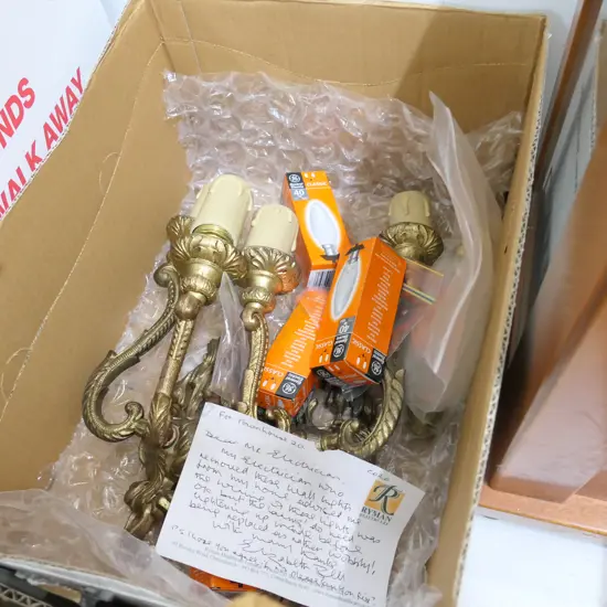 BOX LOT PR ITALIAN SCONCES 