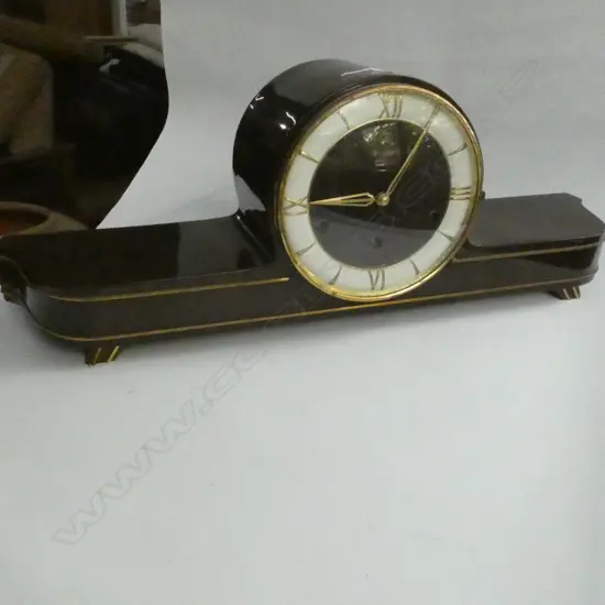 KIENINGER MANTEL CLOCK, L. 620 MM