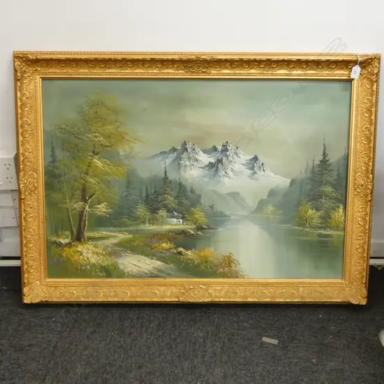 OIL ON BOARD LANDSCAPE 1060 X 755MM