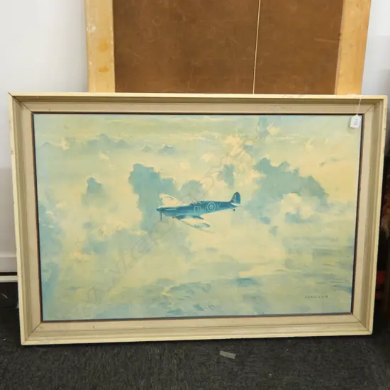 COULSON 'LONE SPITFIRE' PRINT 1150 X 700MM