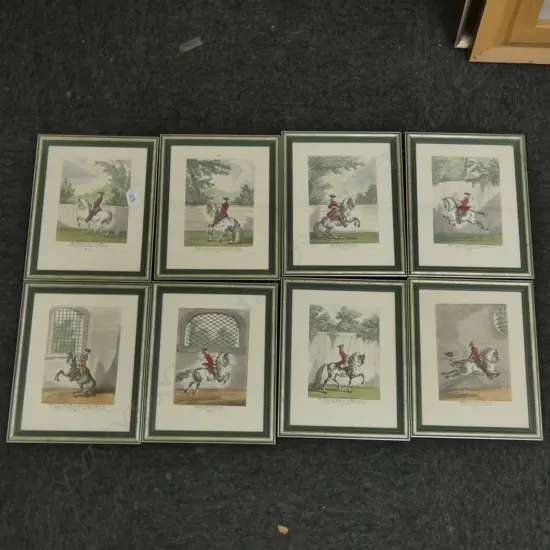 8 ASST HORSE PRINTS 280 X 220 MM