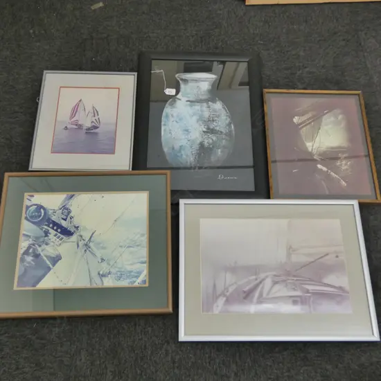 4 SAILING PHOTOS + ONE OTHER