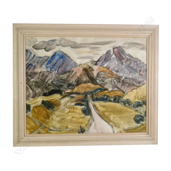 UNKNOWN ARTIST, UNSIGNED OIL ON BOARD, UNSIGNED, 585 x  745mm