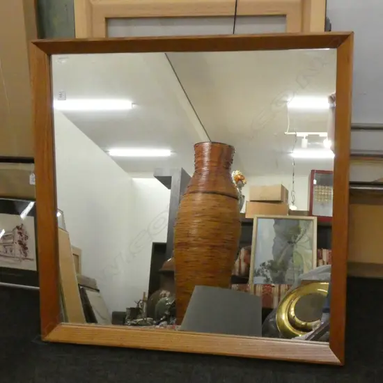 TIMBER FRAMED MIRROR 90 x 90cm