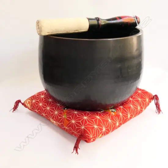 OLD JAPANESE SINGING BOWL BRONZE/BRASS