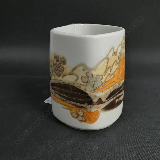 ROYAL COPENHAGEN FAIENCE VASE H 80 MM