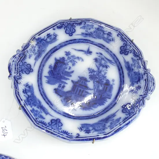 RARE PHONENIX WORKS CHUSAN J CLEMENTOON WALL PLATE WALL PLATE C1830 D 265 MM