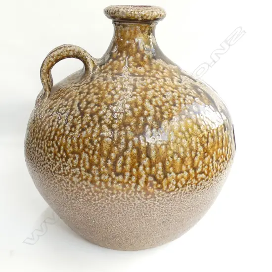 ANREW VAN DER PUTTEN SALT GLAZED POT H 330 MM