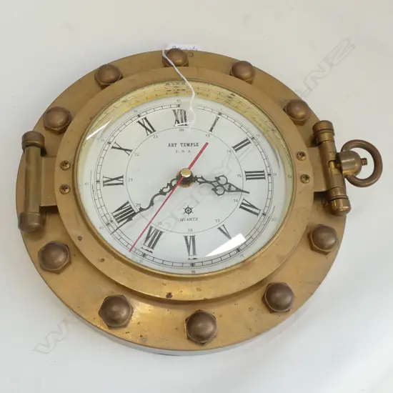 PORT HOLE CLOCK D 250 MM
