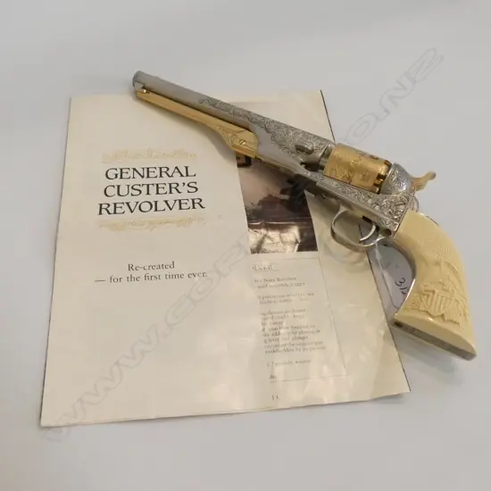 REPLICA OF GENERAL CUSTORS REVOLVER