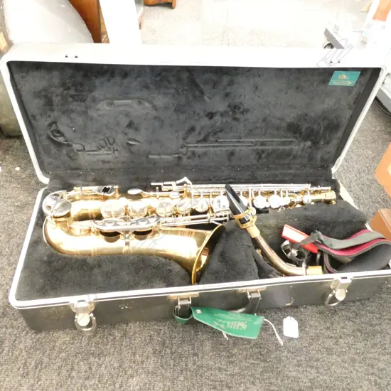BUNDY CASED SAXOPHONE