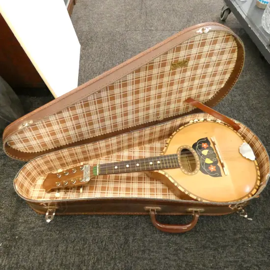 CASED MANDOLIN