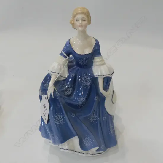 R/DOULTON FIGURE HILARY + BOX 