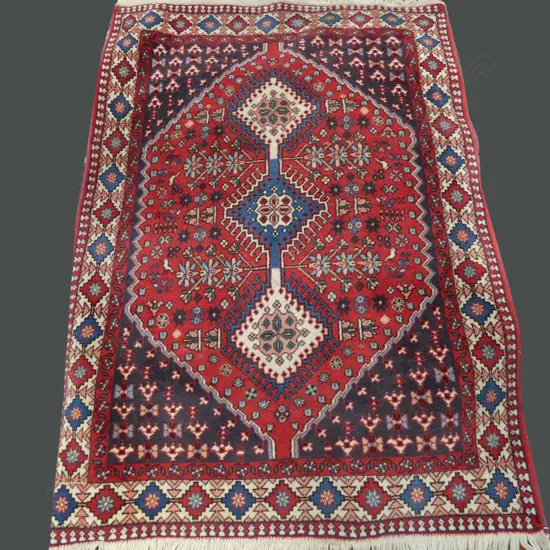 HAND KNOTTED ALL WOOL RUG 1040 X 1440MM