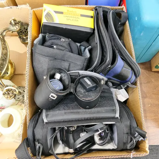 ASST CAMERA GEAR NIKONOS ETC