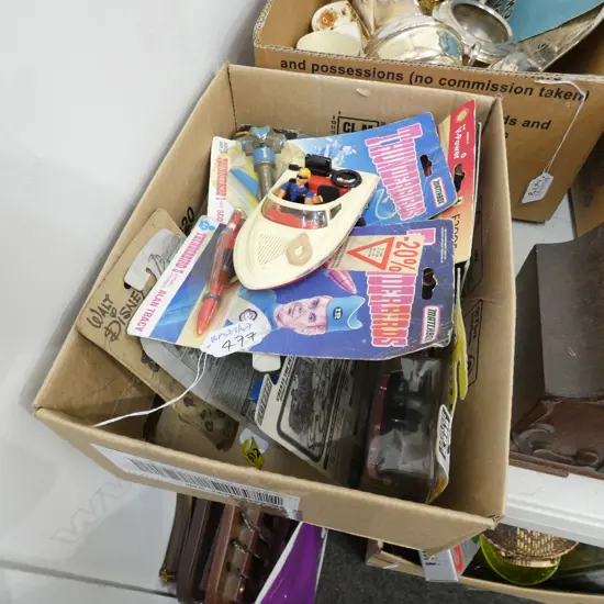 ASST CORGI+ MATCHBOX  DIE CAST TOYS /THUNDERBIRDS ETC