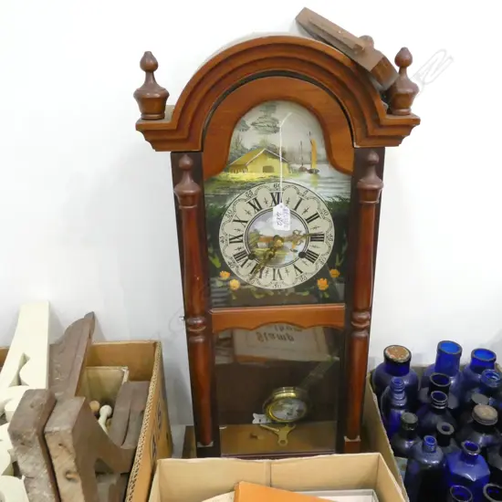 WALL CLOCK GLASS H. 900MM 