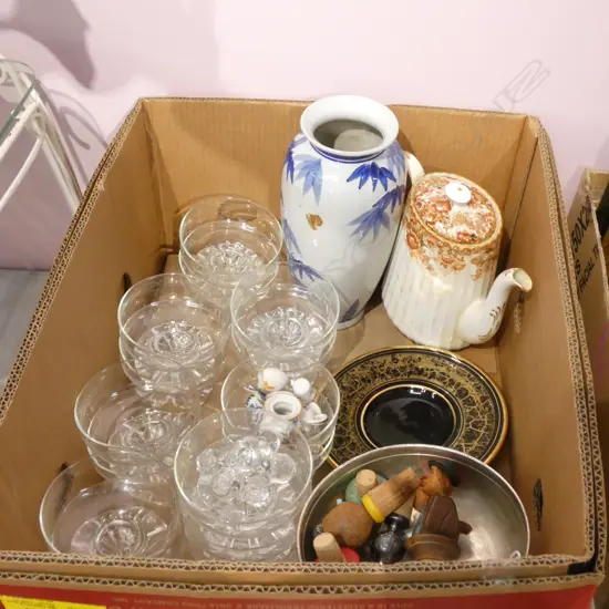 LOT ASST CRYSTAL CHINA ETC