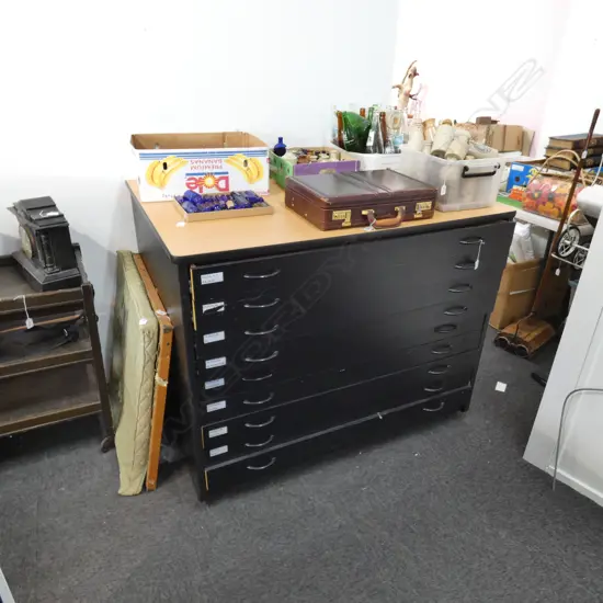 9 DRAWER PLAN FILE, W.1330 x D.970 x H.1030mm