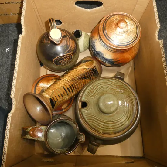 LOT ASST POTTERY NORFOLK ETC