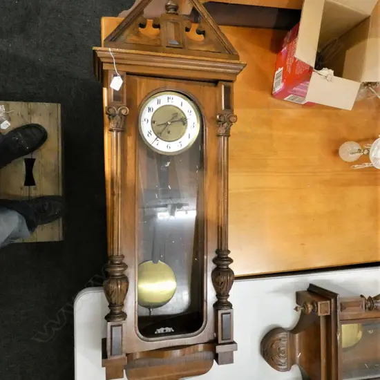 WALL CLOCK GLASS AF H. 1050MM