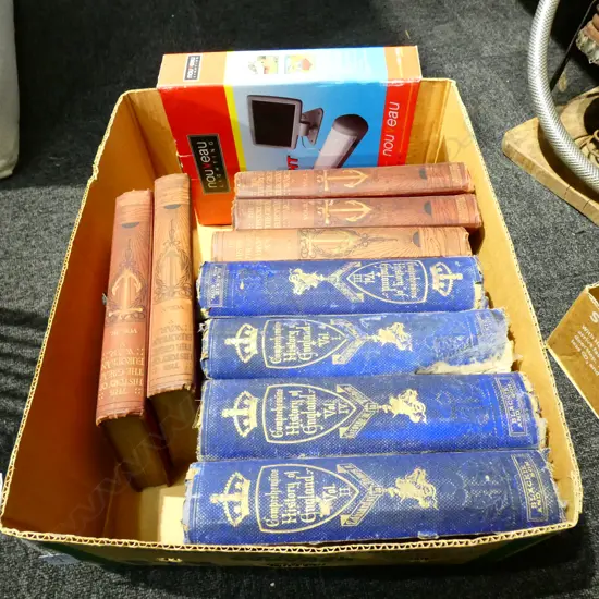 BOX LOT 'HISTORY OF ENGLAND' &'HISTORY OF GREAT EUROPEAN WAR"