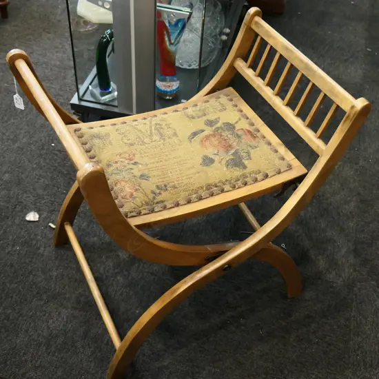 EDWARDIAN FOLDING CHAIR