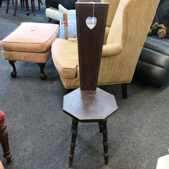 POKER WORK WEAVERS CHAIR