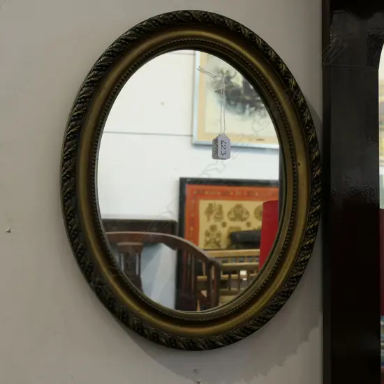 OVAL MIRROR H 480 MM
