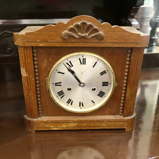 H.A.C CLOCK COMPANY GERMAN CHIMING CLOCK WORKING