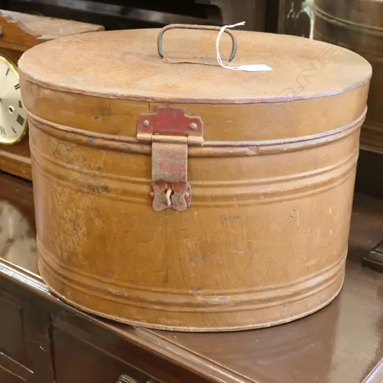 METAL HAT BOX L. 400MM 