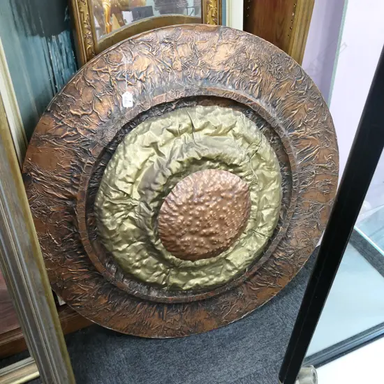 RETRO COPPER PLAQUE D 1000 MM