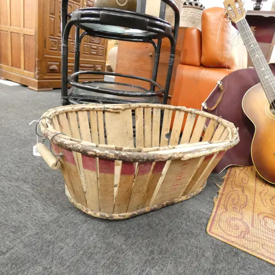 FRENCH VINEYARD GRAPE BASKET