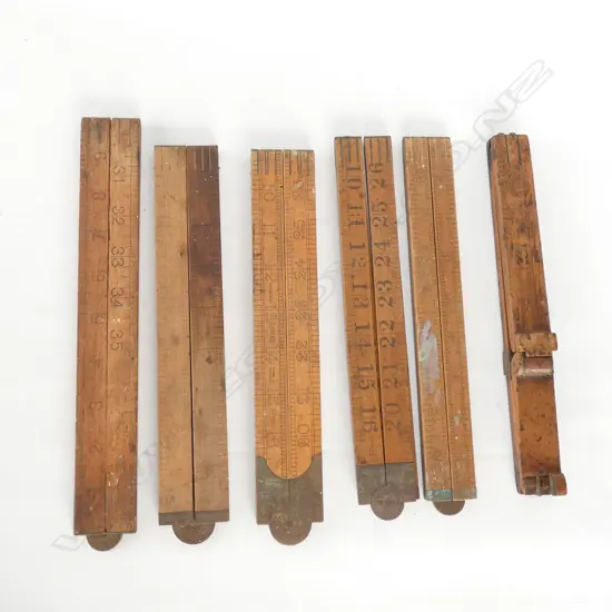 6 FOLDING RULERS