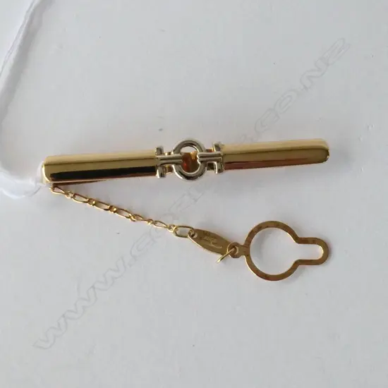18CT GOLD TIE CLIP 6.86gm