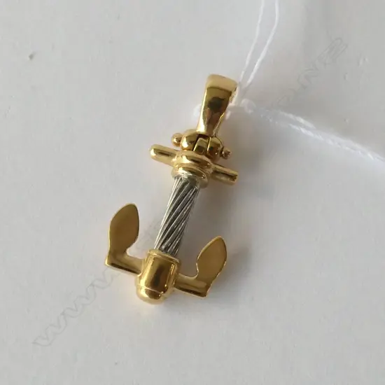 18CT GOLD ANCHOR CHARM 4.12gm