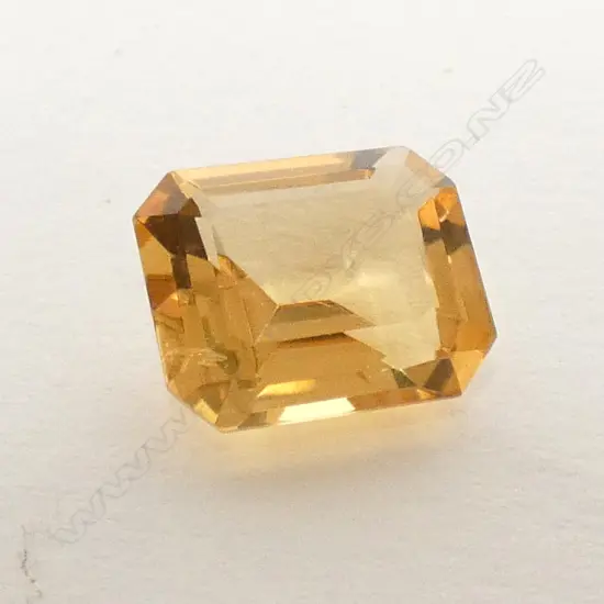 3.36 CT FACETED CITRINE