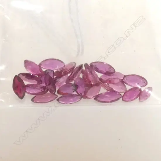 5CT RUBIES NAVETTE SHAPE