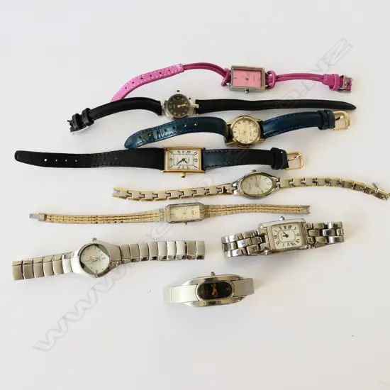 BAG OF ASSORTED LADIES WRISTWATCHES